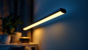 A photograph of a sleek