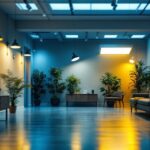 A photograph of a modern