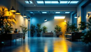 A photograph of a modern