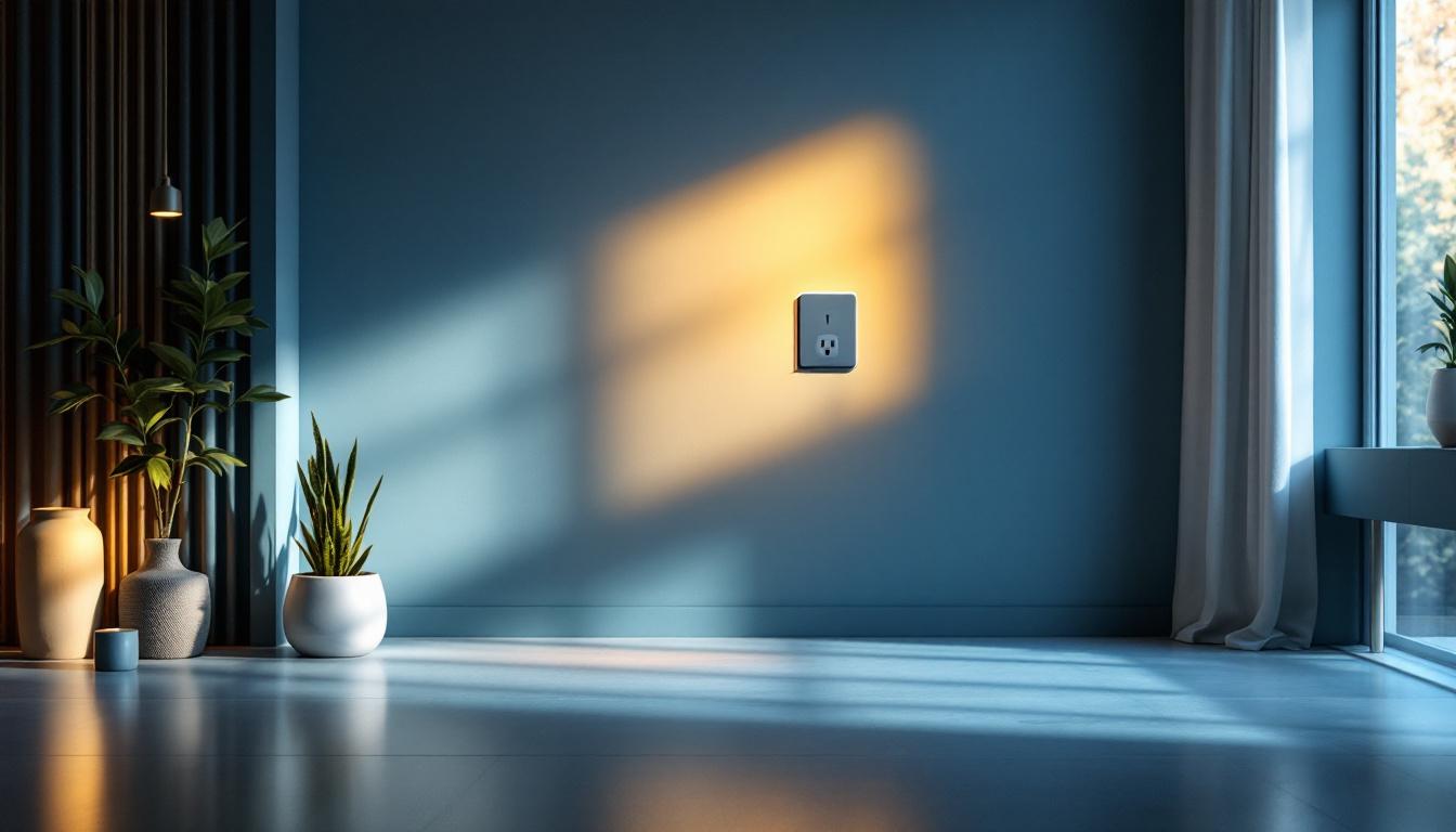 A photograph of a beautifully designed interior space showcasing innovative lighting solutions