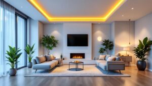 A photograph of a well-lit