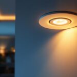 A photograph of a beautifully installed recessed can light with a sleek trim kit