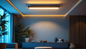 A photograph of a sleek