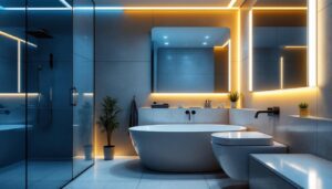 A photograph of a well-lit