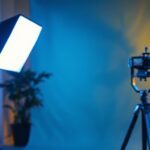 A photograph of a well-lit scene showcasing the effective use of a light balancer