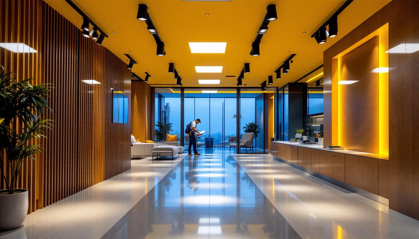 A photograph of a well-lit