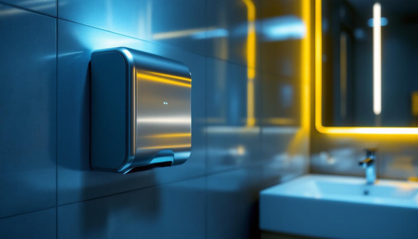 A photograph of a sleek