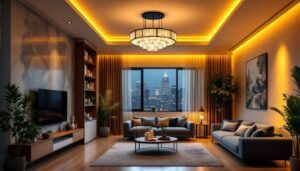 A photograph of a well-lit