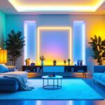 A photograph of a vibrant