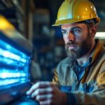 A photograph of a stylish drop light fixture in a modern interior setting