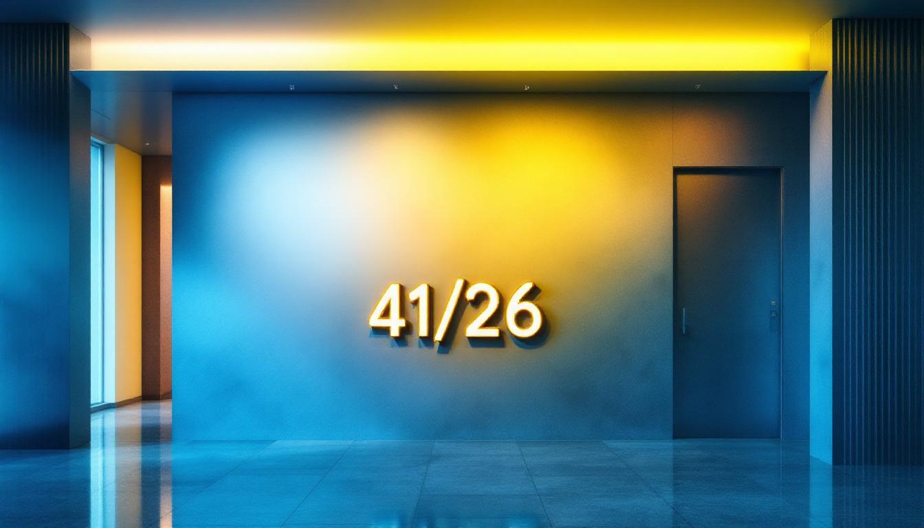 A photograph of a modern lighting installation that showcases innovative designs and technology