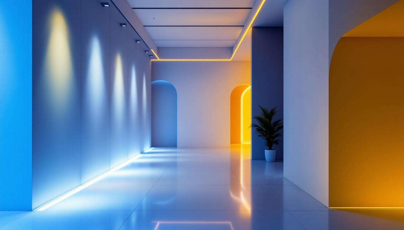 A photograph of a modern