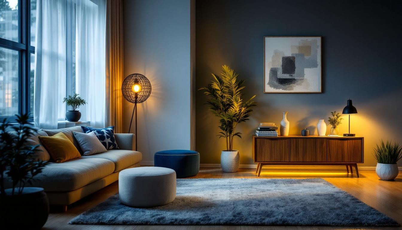 A photograph of a well-lit interior space showcasing elite lighting can lights in action