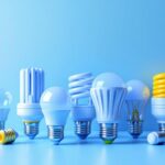 A photograph of a variety of lightbulb sockets displayed together