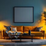 A photograph of a beautifully arranged led light set in a cozy