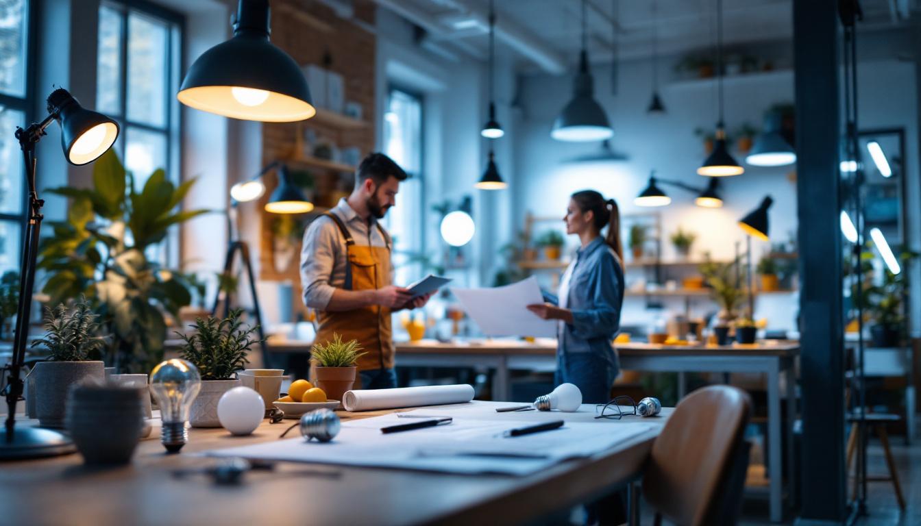 A photograph of a modern