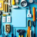 A photograph of a well-organized wall outlet cover box