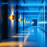 A photograph of a sleek