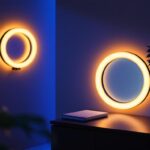 A photograph of a beautifully lit interior space showcasing various goof rings in use