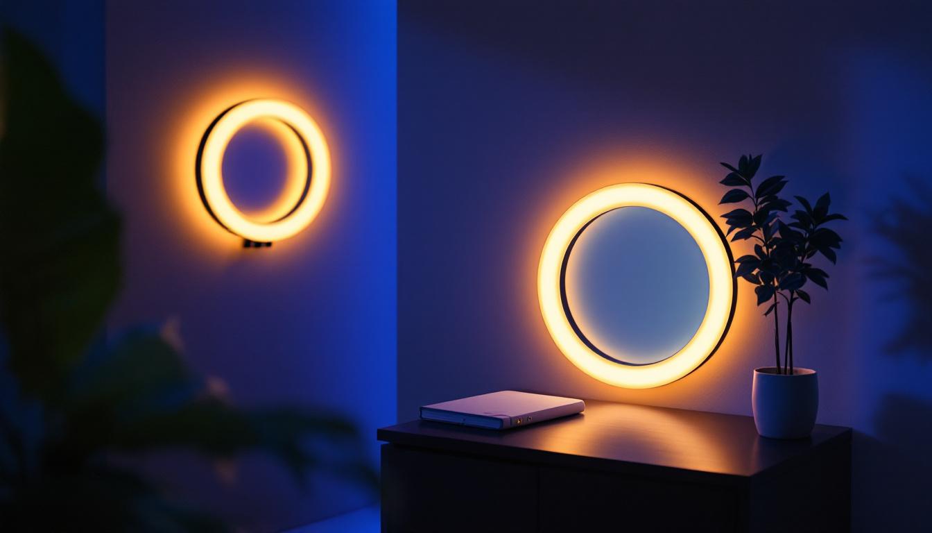 A photograph of a beautifully lit interior space showcasing various goof rings in use