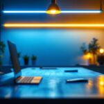 A photograph of a sleek