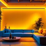 A photograph of a vibrant