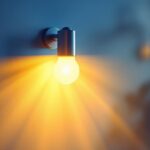 A photograph of a modern led replacement can light installed in a stylish home setting