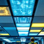 A photograph of a well-lit