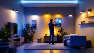 A photograph of a modern