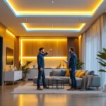 A photograph of a well-lit