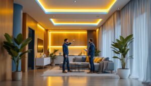 A photograph of a well-lit