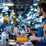 A photograph of a well-organized lighting store in brookfield