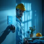 A photograph of a modern