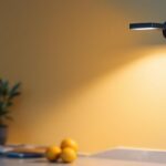 A photograph of a sleek