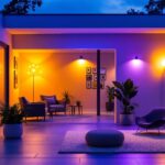 A photograph of a well-lit indoor or outdoor scene showcasing various oc sensors in action