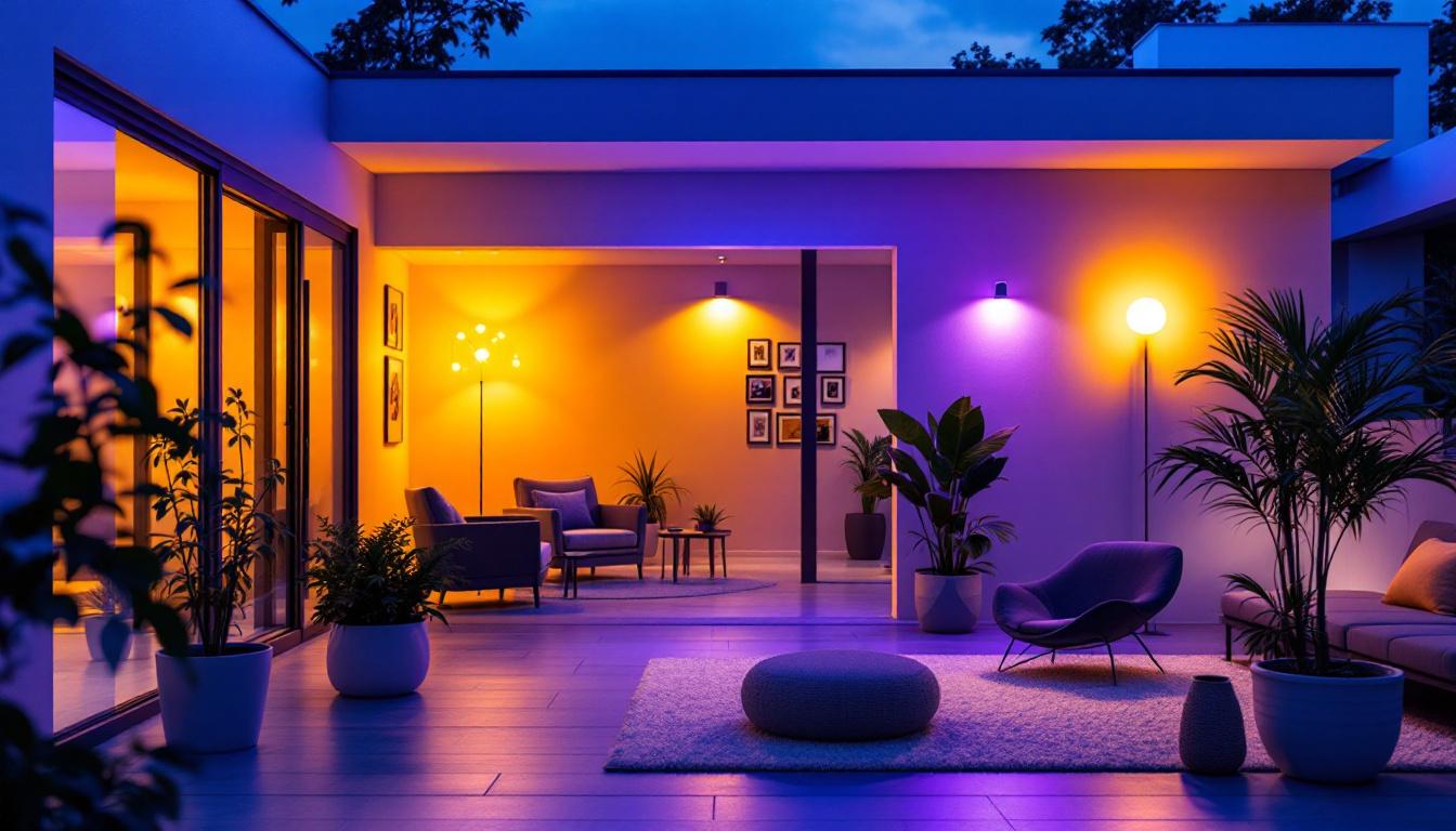 A photograph of a well-lit indoor or outdoor scene showcasing various oc sensors in action