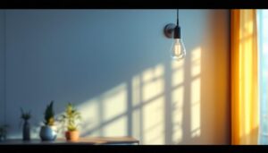 A photograph of a beautifully designed light fixture in a well-lit room
