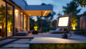 A photograph of a sleek