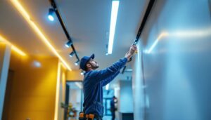 A photograph of a modern