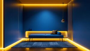 A photograph of a sleek