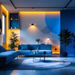 A photograph of a modern