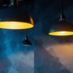 A photograph of a beautifully designed interior space featuring stylish suspension lighting fixtures that highlight their aesthetic appeal and functionality