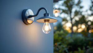 A photograph of a sturdy outdoor mounting plate securely installed on a wall