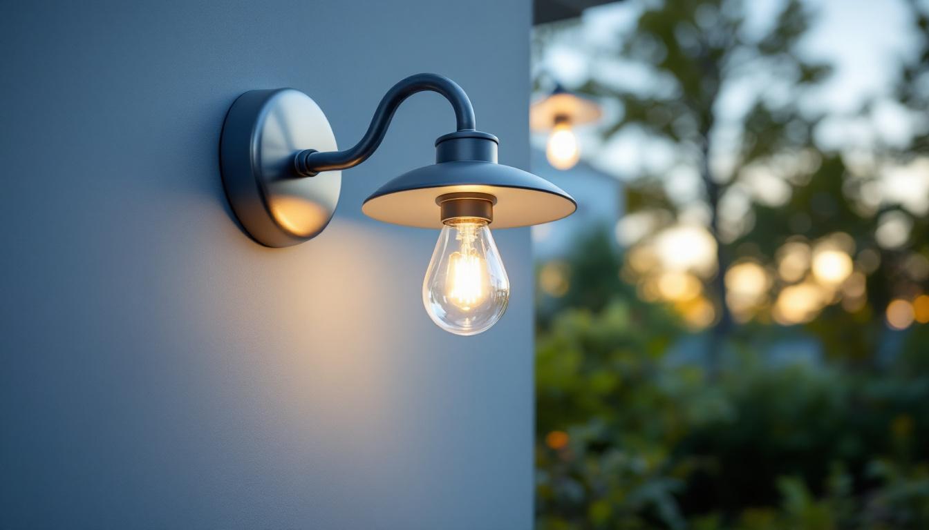 A photograph of a sturdy outdoor mounting plate securely installed on a wall