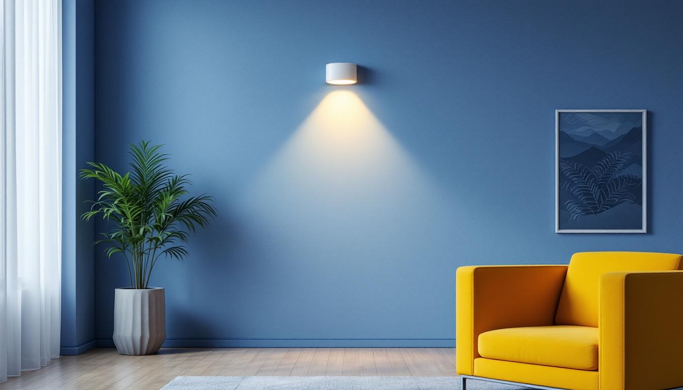 A photograph of a sleek 3-inch led light installed in a stylish interior setting